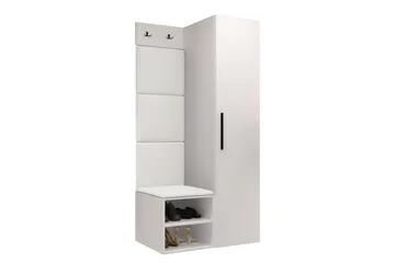 Farosa Entrémøbelsæt - Hvid - Møbler - Entrémøbler - Møbelsæt til hall og entre