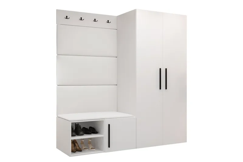 Farosa Entrémøbelsæt, Hvid