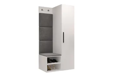 Farosa Entrémøbelsæt - Hvid - Møbler - Entrémøbler - Møbelsæt til hall og entre