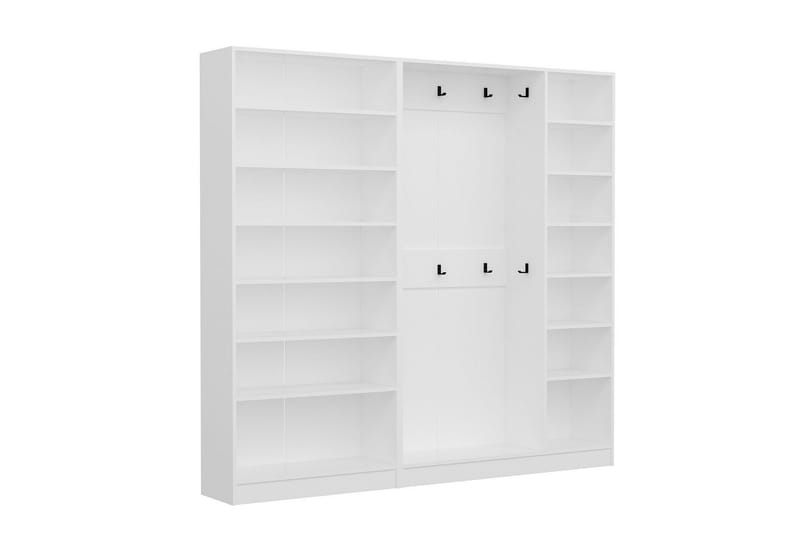 Fruitland Entrémøbelsæt - Hvid - Møbler - Entrémøbler - Møbelsæt til hall og entre