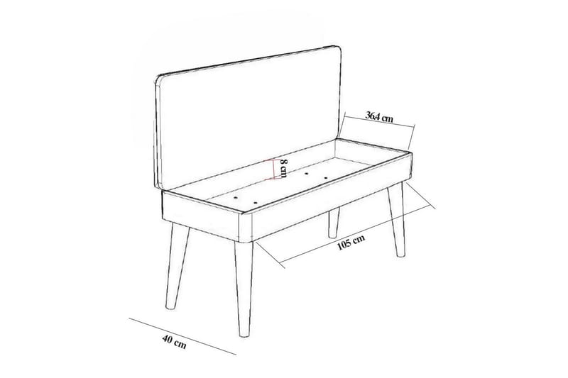 Gelsgan Entrémøbelsæt - Antracit - Møbler - Entrémøbler - Møbelsæt til hall og entre