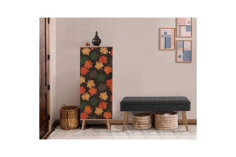 Gelsgan Entrémøbelsæt - Antracit - Møbler - Entrémøbler - Møbelsæt til hall og entre