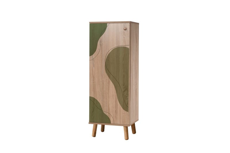 Gelsgan Entrémøbelsæt - Grøn - Møbler - Entrémøbler - Møbelsæt til hall og entre