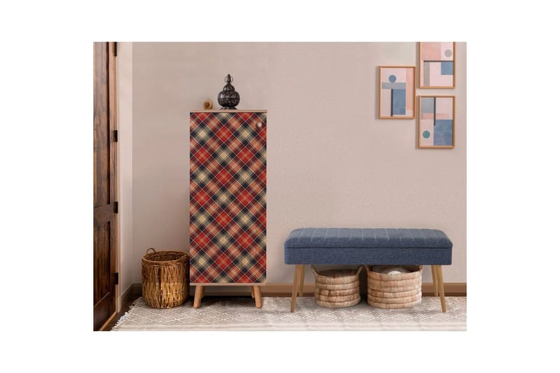 Gelsgan Entrémøbelsæt - Mørkeblå - Møbler - Entrémøbler - Møbelsæt til hall og entre