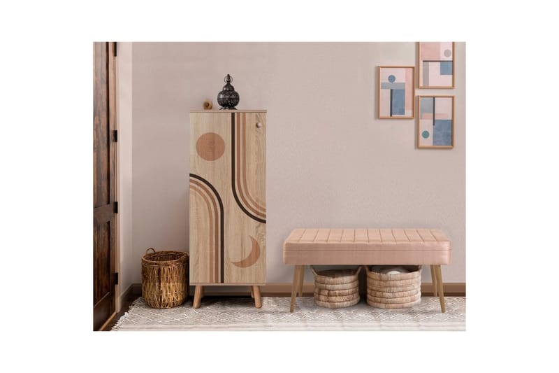 Gelsgan Entrémøbelsæt - Sten - Møbler - Entrémøbler - Møbelsæt til hall og entre