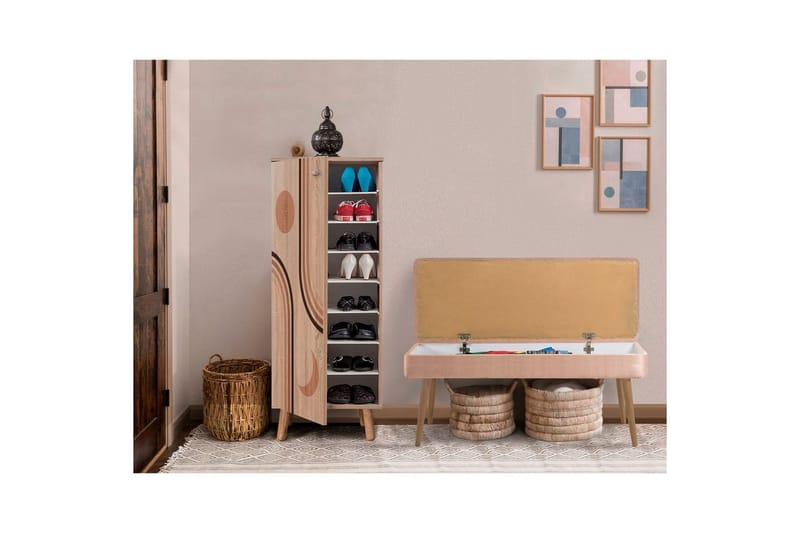 Gelsgan Entrémøbelsæt - Sten - Møbler - Entrémøbler - Møbelsæt til hall og entre