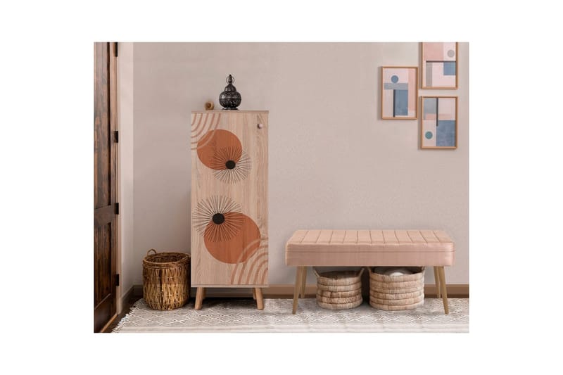 Gelsgan Entrémøbelsæt - Sten - Møbler - Entrémøbler - Møbelsæt til hall og entre