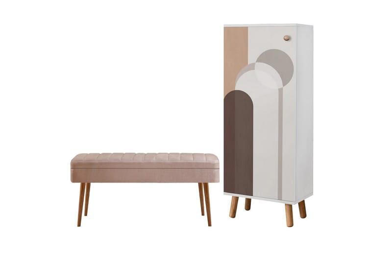 Gelsgan Entrémøbelsæt - Møbler - Entrémøbler - Møbelsæt til hall og entre