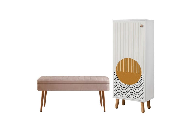 Gelsgan Entrémøbelsæt - Møbler - Entrémøbler - Møbelsæt til hall og entre