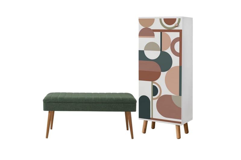 Gelsgan Entrémøbelsæt - Møbler - Entrémøbler - Møbelsæt til hall og entre