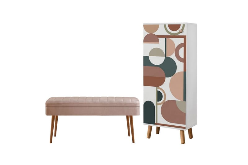 Gelsgan Entrémøbelsæt - Møbler - Entrémøbler - Møbelsæt til hall og entre