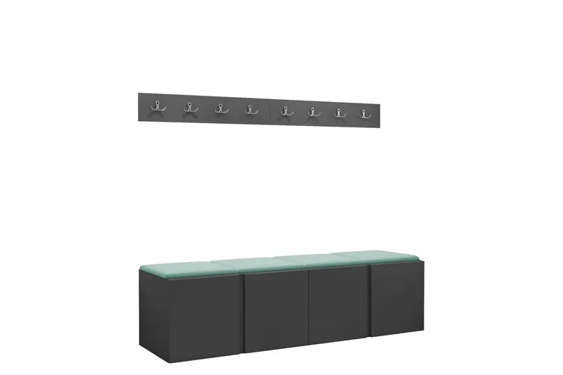 Hollan Entremøbelsæt - Møbler - Entrémøbler - Møbelsæt til hall og entre