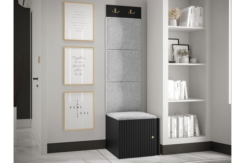 Hollan Hall Møbelsæt - Beige - Møbler - Entrémøbler - Møbelsæt til hall og entre