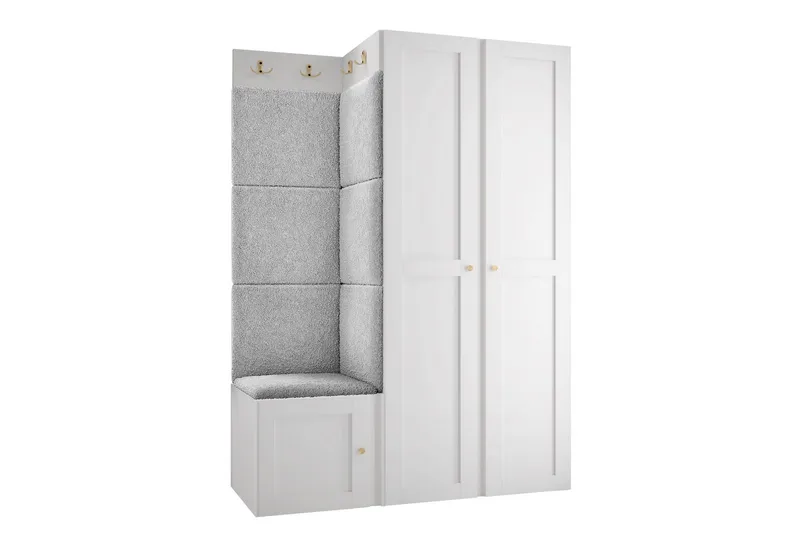 Hollan Hall Møbelsæt - Brun - Møbler - Entrémøbler - Møbelsæt til hall og entre