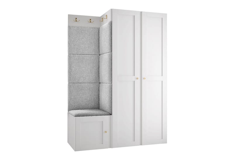 Hollan Hall Møbelsæt - Brun - Møbler - Entrémøbler - Møbelsæt til hall og entre