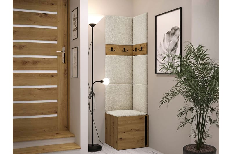 Hollan Hall Møbelsæt - Brun - Møbler - Entrémøbler - Møbelsæt til hall og entre