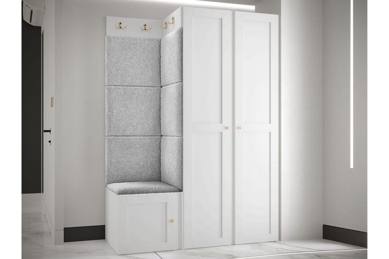 Hollan Hall Møbelsæt - Brun - Møbler - Entrémøbler - Møbelsæt til hall og entre