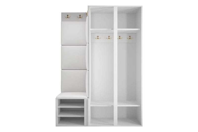 Hollan Hall Møbelsæt - Brun/Beige - Møbler - Entrémøbler - Møbelsæt til hall og entre