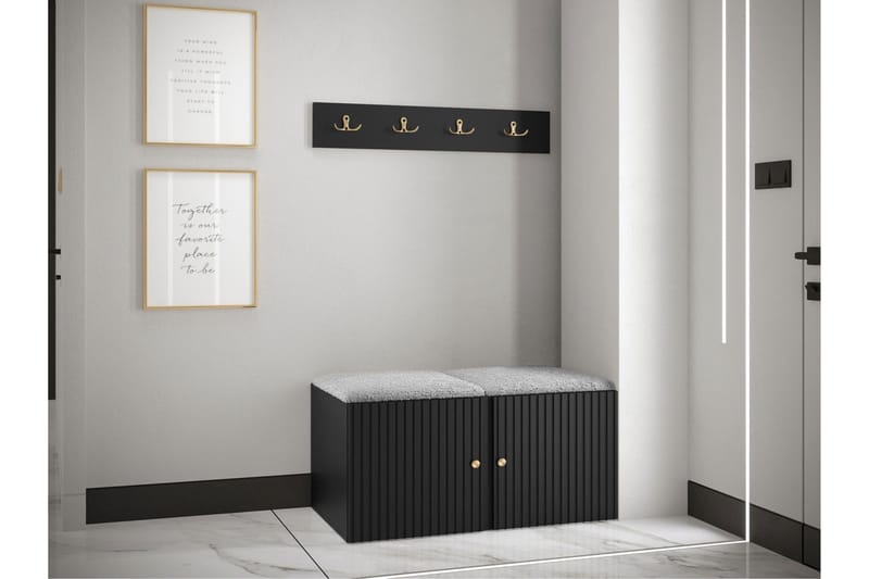 Hollan Hall Møbelsæt - Grå - Møbler - Entrémøbler - Møbelsæt til hall og entre