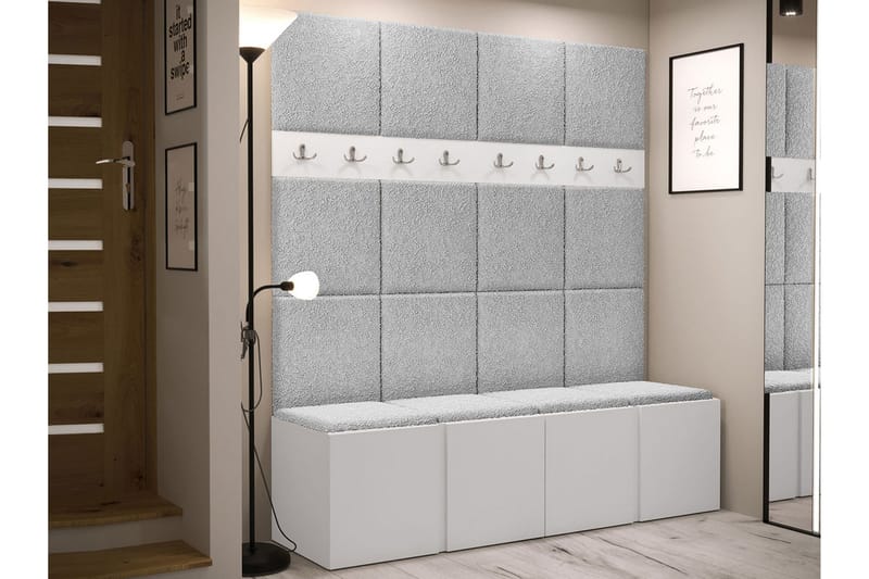 Hollan Hall Møbelsæt - Grå - Møbler - Entrémøbler - Møbelsæt til hall og entre