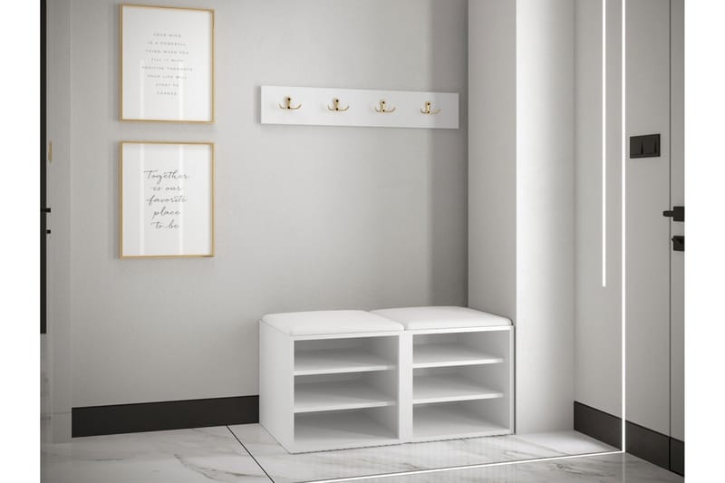 Hollan Hall Møbelsæt - Grå - Møbler - Entrémøbler - Møbelsæt til hall og entre