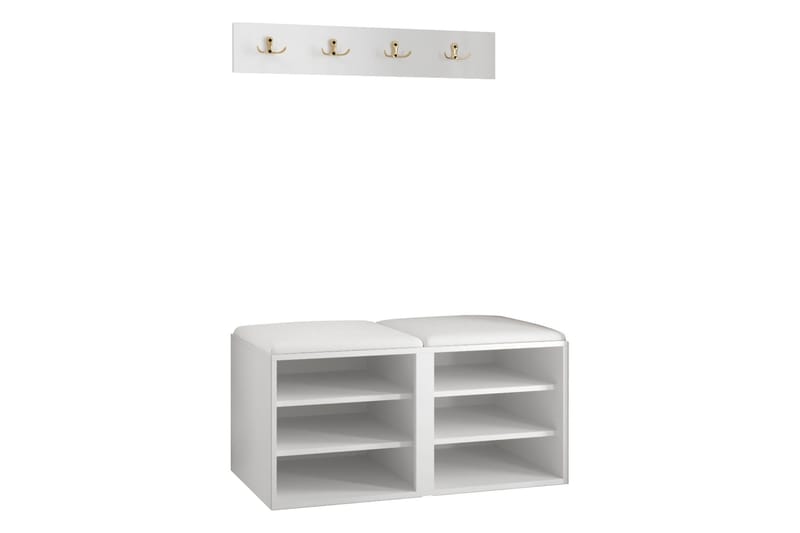 Hollan Hall Møbelsæt - Grå - Møbler - Entrémøbler - Møbelsæt til hall og entre