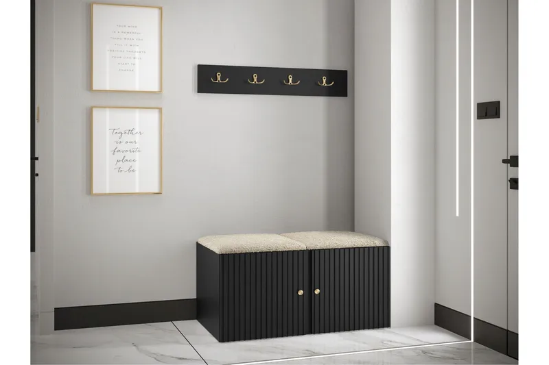 Hollan Hall Møbelsæt - Grå - Møbler - Entrémøbler - Møbelsæt til hall og entre