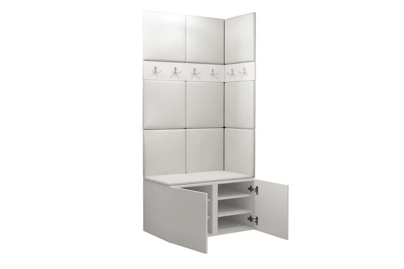 Hollan Hall Møbelsæt - Grå/Beige - Møbler - Entrémøbler - Møbelsæt til hall og entre