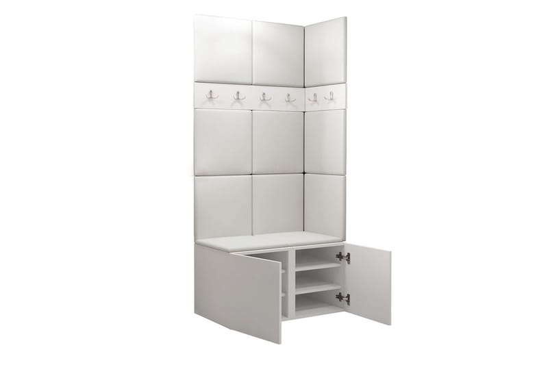 Hollan Hall Møbelsæt - Grå/Beige - Møbler - Entrémøbler - Møbelsæt til hall og entre