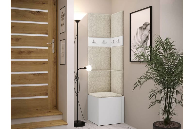 Hollan Hall Møbelsæt - Gul - Møbler - Entrémøbler - Møbelsæt til hall og entre