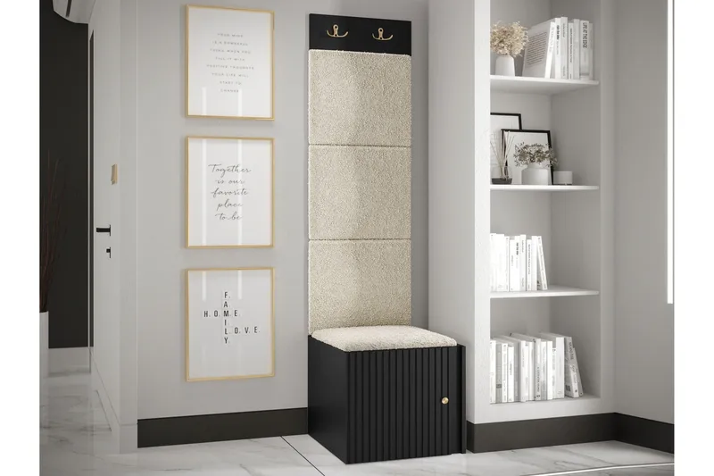 Hollan Hall Møbelsæt - Hvid - Møbler - Entrémøbler - Møbelsæt til hall og entre