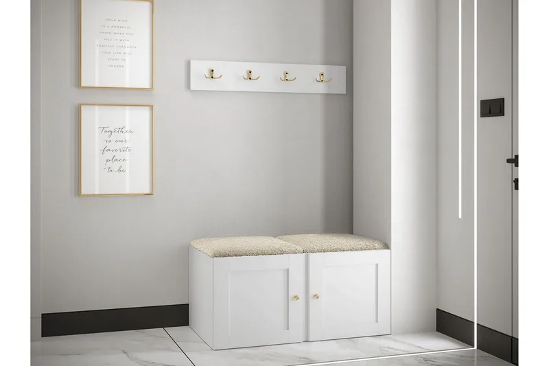 Hollan Hall Møbelsæt - Sort - Møbler - Entrémøbler - Møbelsæt til hall og entre