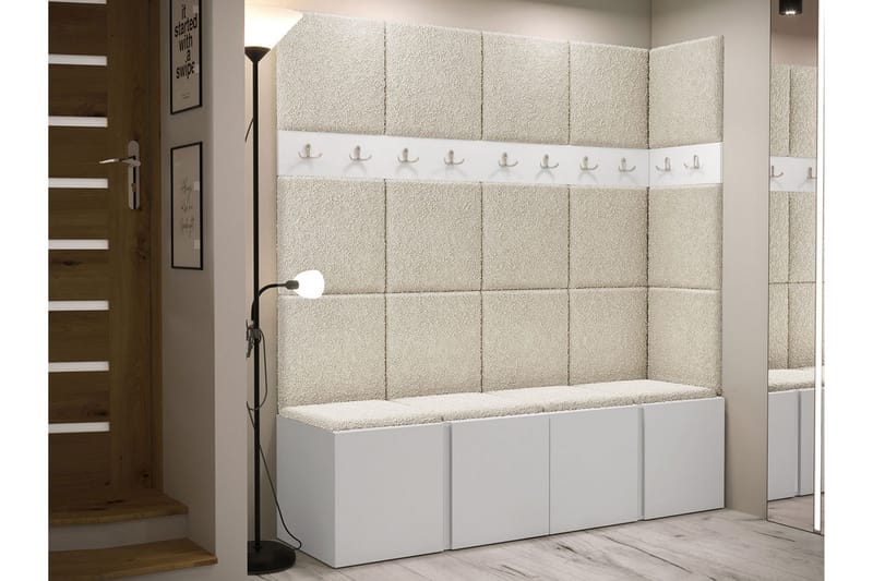 Hollan Hall Møbelsæt - Sort/Brun - Møbler - Entrémøbler - Møbelsæt til hall og entre