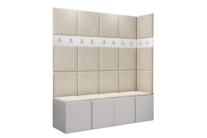 Hollan Hall Møbelsæt - Sort/Brun - Møbler - Entrémøbler - Møbelsæt til hall og entre