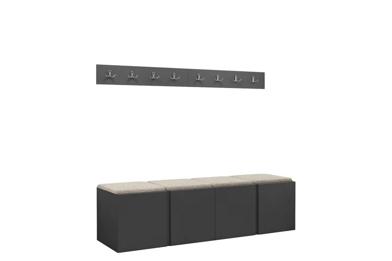 Hollan Hall Møbelsæt - Møbler - Entrémøbler - Møbelsæt til hall og entre