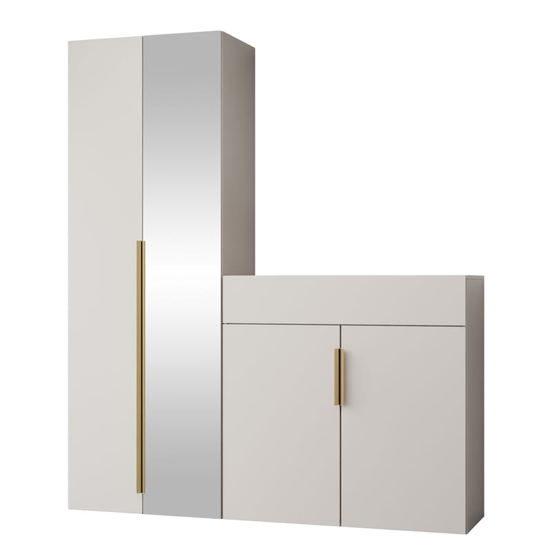 møbelsæt NO_BRAND Møbler KERKIN II beige, undefined