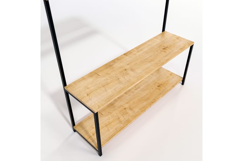 Akdere Entrémøbelsæt 120 cm - Natur - Møbler - Entrémøbler - Møbelsæt til hall og entre