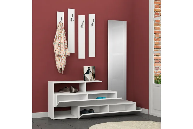 Decorta Entremøbel / Garderobe, Hvid