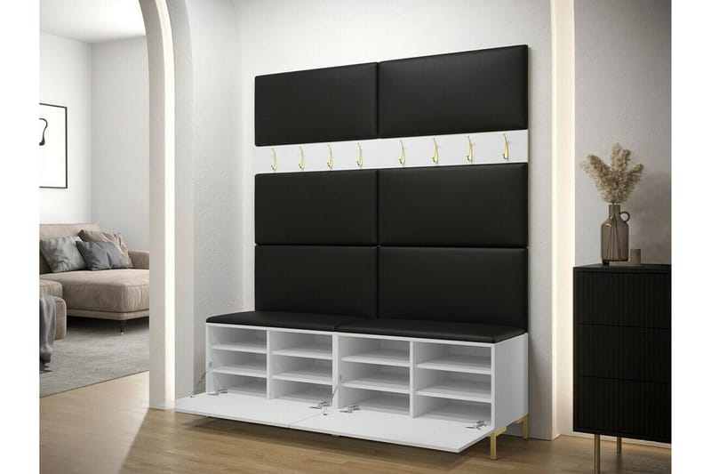Dunvegan Hallmöbelset 168x46 cm Black - Møbler - Entrémøbler - Møbelsæt til hall og entre