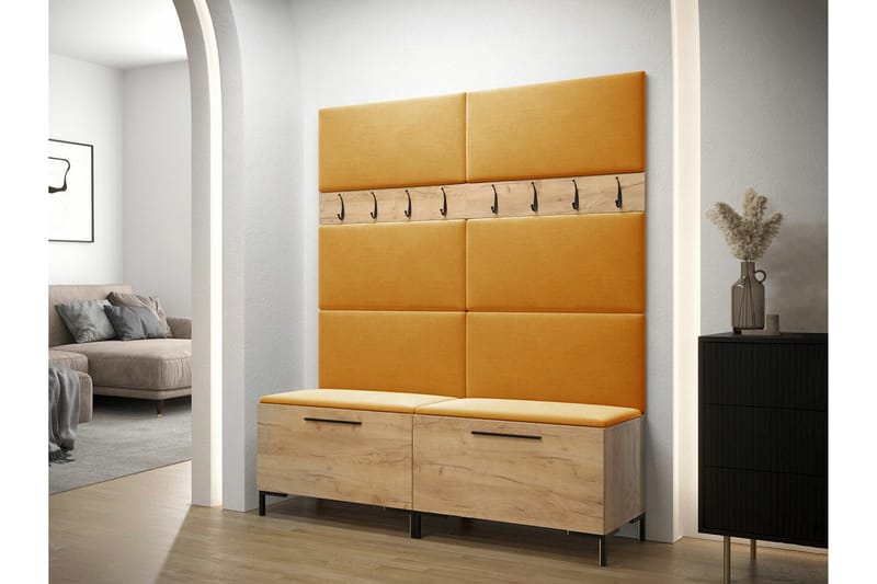 Dunvegan Hallmöbelset 168x46 cm Brown - Møbler - Entrémøbler - Møbelsæt til hall og entre