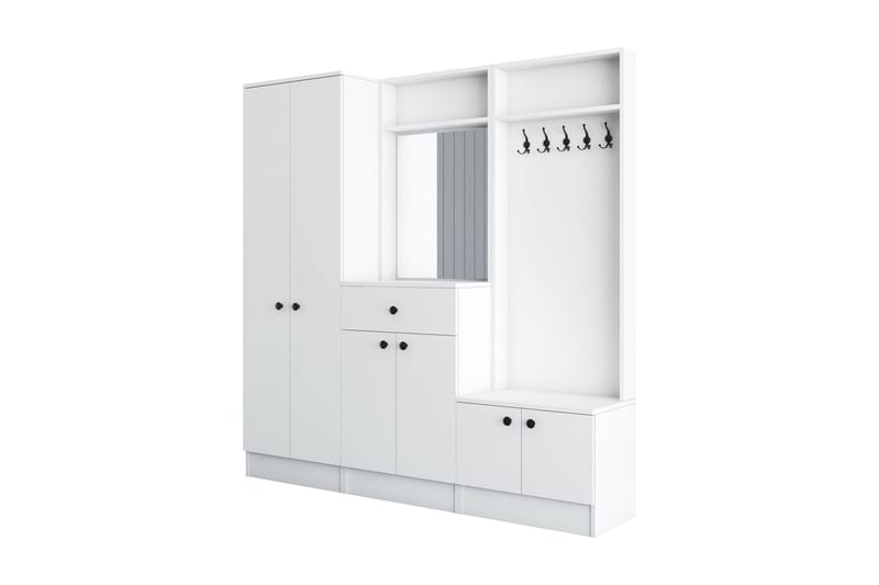 Erickslund Entrémøbelsæt, Hvid