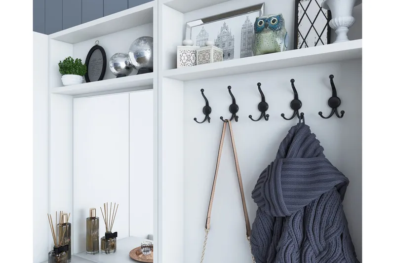 Erickslund Entrémøbelsæt - Hvid - Møbler - Entrémøbler - Møbelsæt til hall og entre