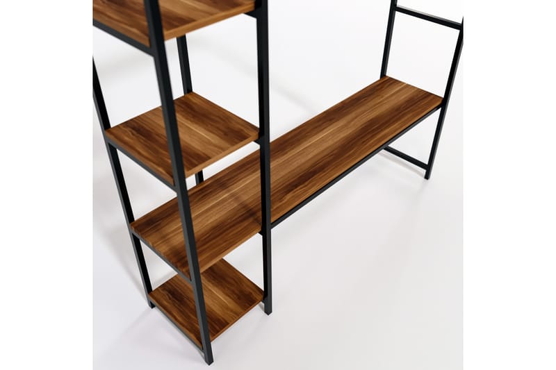 Gambetta Entrémøbelsæt 145 cm - Mørkebrun - Møbler - Entrémøbler - Møbelsæt til hall og entre