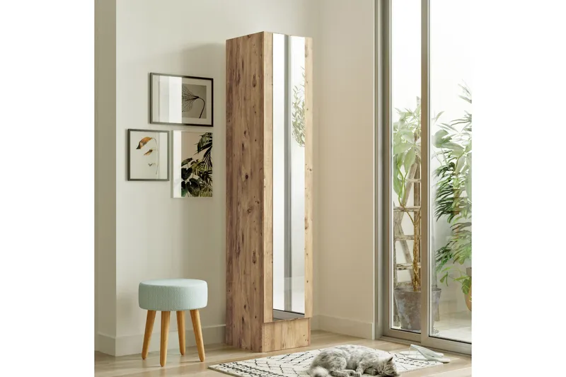 Hardyng Entrémøbelsæt 36x36 cm - Natur - Møbler - Entrémøbler - Møbelsæt til hall og entre