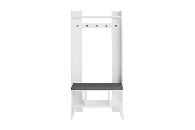 Keachi Entrémøbelsæt 83 cm - Hvid - Møbelsæt til hall og entre - Entréopbevaring