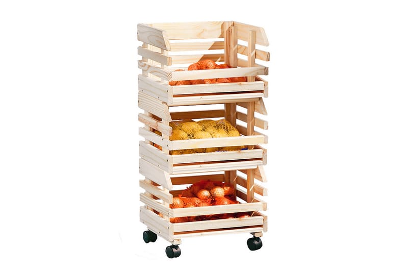 Kenzo Opbevaringsreol 37 cm - Brun - Møbler - Entrémøbler - Møbelsæt til hall og entre