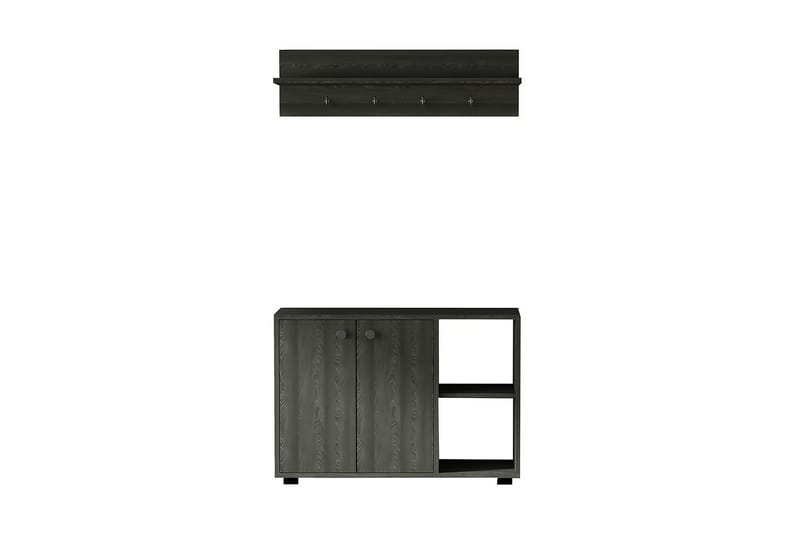 Koekhaven Entrémøbelsæt 30x90 cm - Antracit - Møbler - Entrémøbler - Møbelsæt til hall og entre