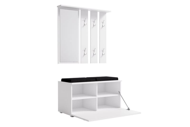 Narva Entrémøbel 85 cm - Træ - Møbler - Entrémøbler - Møbelsæt til hall og entre