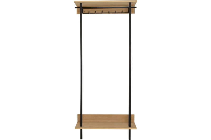 Ongayo Entrémøbelsæt 28x80 cm - Hvid/Sort - Møbler - Entrémøbler - Møbelsæt til hall og entre