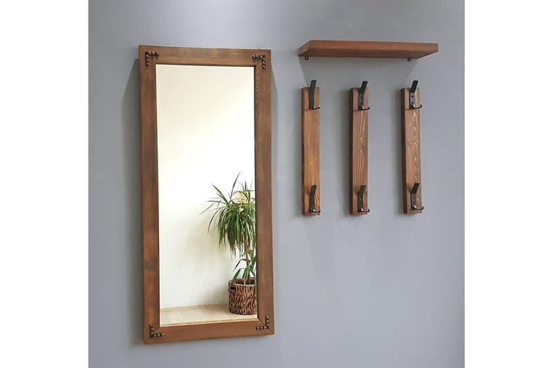 Rogahn Entrémøbel 3 cm, Valnød